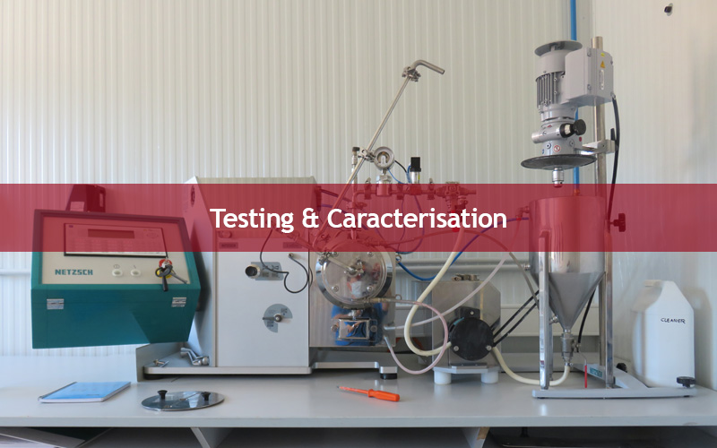 The IUTC also has a wide range of more than 200 types of tests for the chemical and physical characterisation of materials, mainly ceramics.